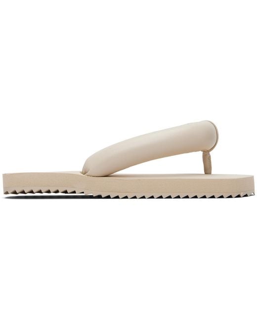 Yume Yume Black Suki Flip-Flops for men