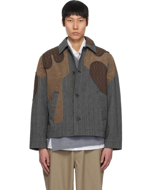 Craig Green Black Utility Patch Jacket for men