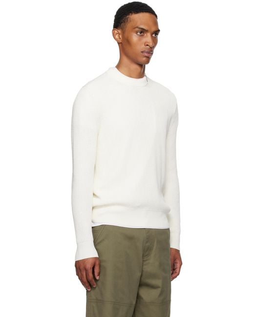 Moncler Multicolor Off- Crew Neck Sweater for men