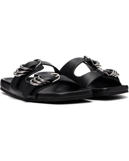 Rag & Bone Black Rue Leather Sandals