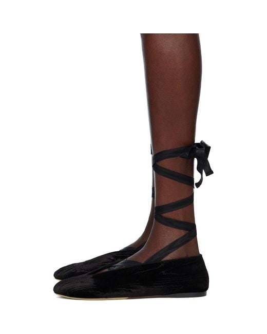 Moschino Brown Duck Ballerina Flats