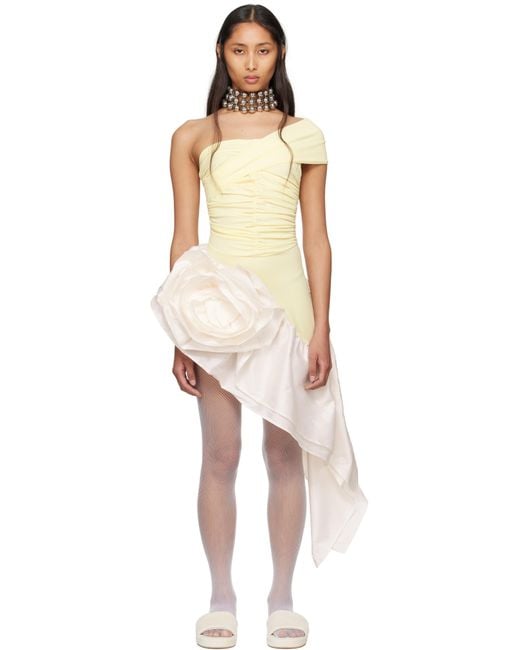 VAQUERA Black Ssense Exclusive Bridal Capsule Afterparty Minidress