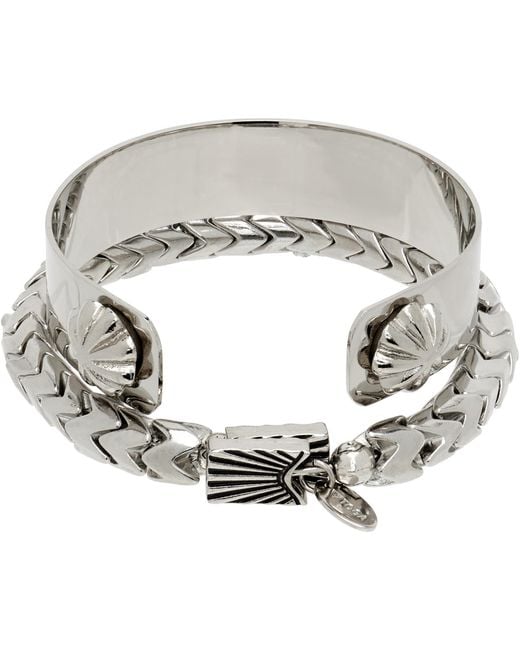 Toga Metallic Metal Bangle Bracelets Set