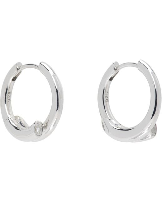 NUMBERING Black #8100 Earrings