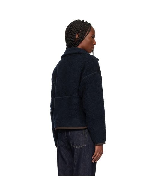 Canada Goose Black Simcoe Zip Up Fleece Jacket