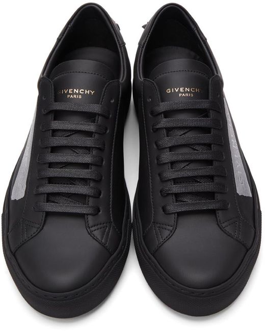 givenchy knot leather trainers