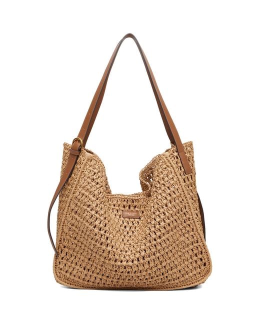 Rag & Bone Brown River Raffia Tote
