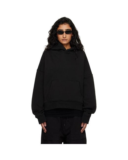 Entire studios Black Heavy Hoodie