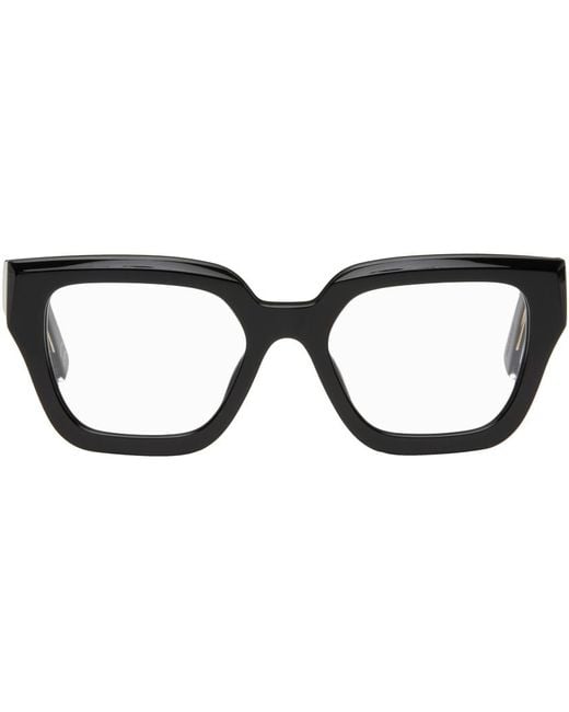 Marni Black Hallerbos Forest Glasses for men