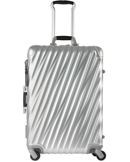 メンズ Tumi 19 Degree Aluminiumコレクション シルバー ショートトリップ パッキングケース スーツケース Metallic