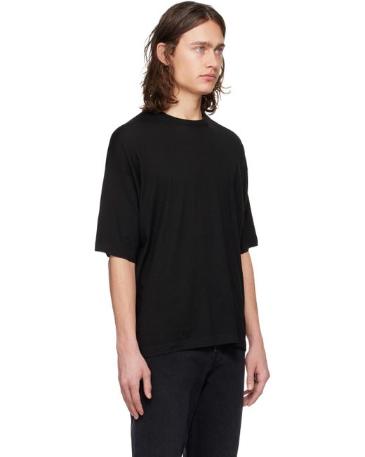The Row Black Dlomu T-Shirt for men