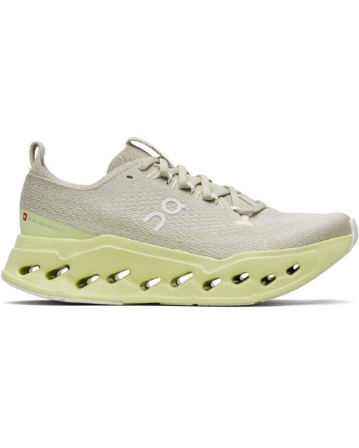 On Shoes Black Cloudsurfer Max Sneakers for men