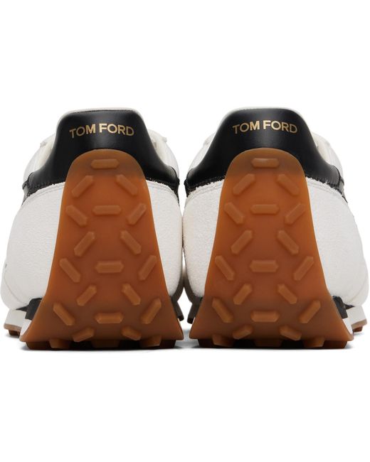 Tom Ford Black Suede Mick Sneakers for men