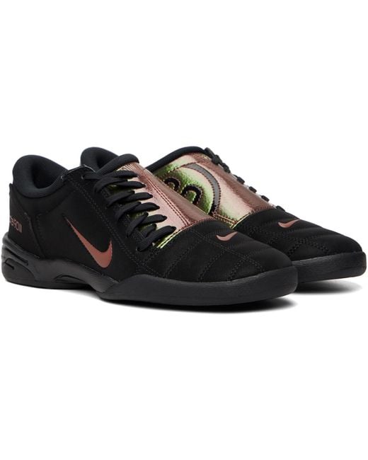 Nike Black Total 90 Premium Tiempo Sneakers for men