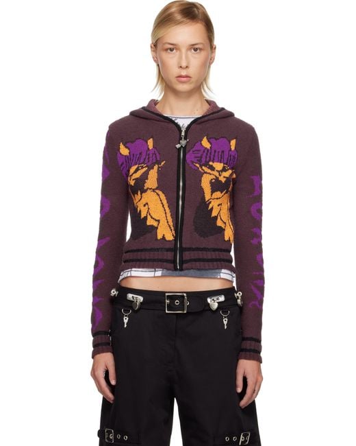 トップス Chopova Lowena Tammie Jo Hooded M Chopova Lowena Women's Black Tammie Jo Hoodie