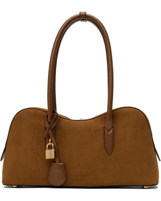 Stella McCartney Brown Tan Ryder Shoulder Bag