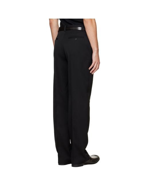 Isabel Marant Black Gibson Trousers for men