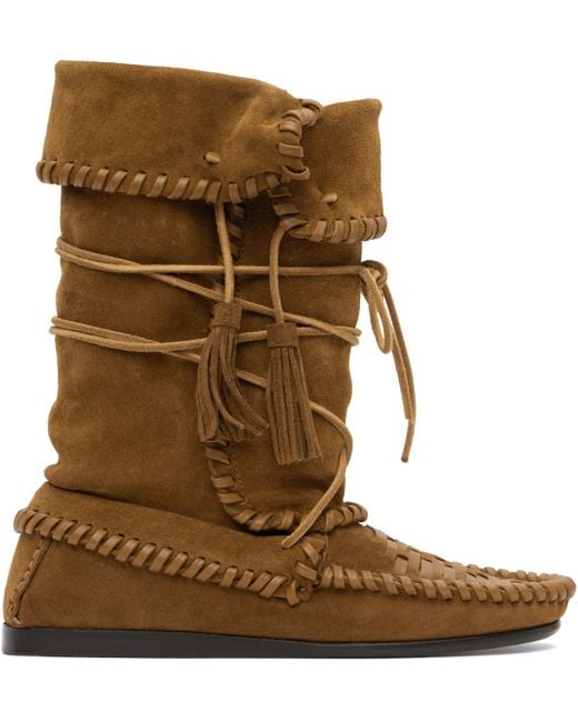 Isabel Marant Brown Winki Boots
