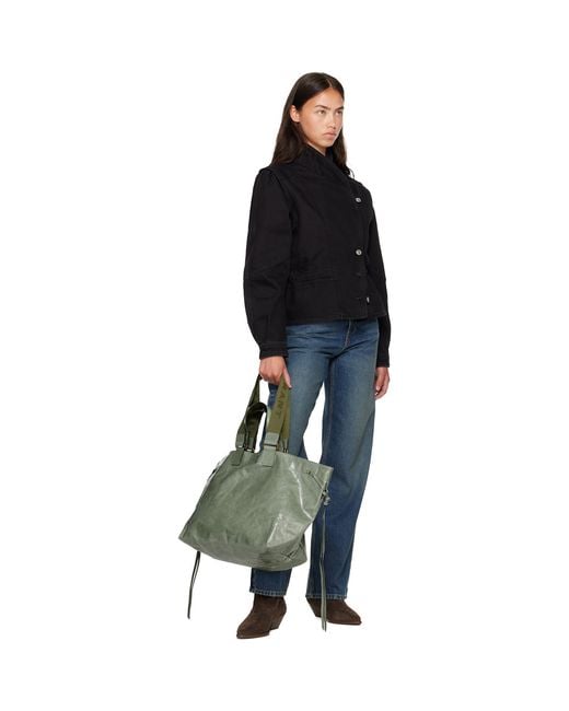Isabel Marant Green Wardy Tote