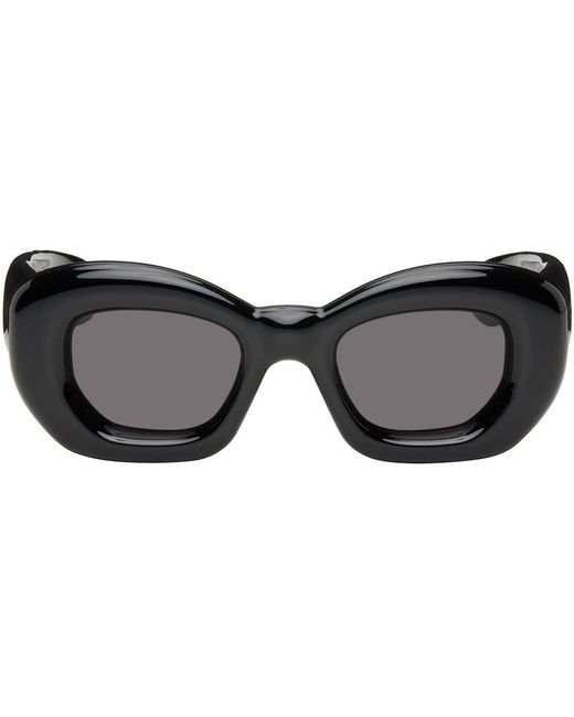Loewe Black Inflated Butterfly Sunglasses