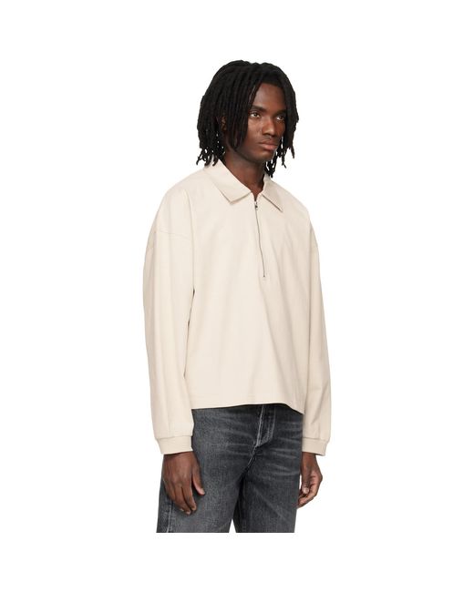 Polo Darius Agolde pour homme en coloris Black