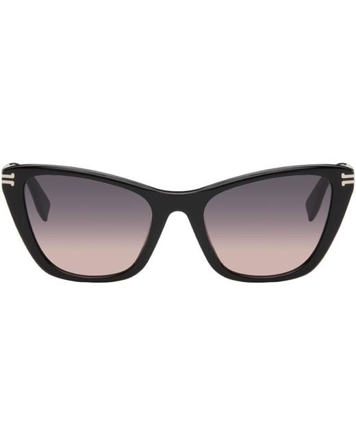 Marc Jacobs Black Cat-eye Sunglasses
