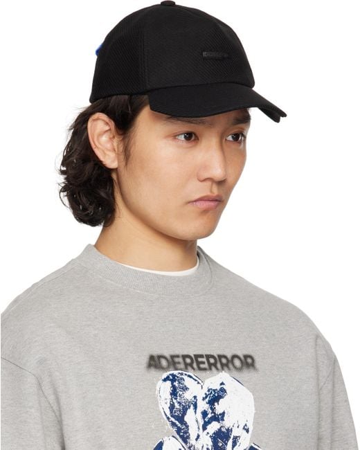 Adererror Gray Tetraight Cap for men