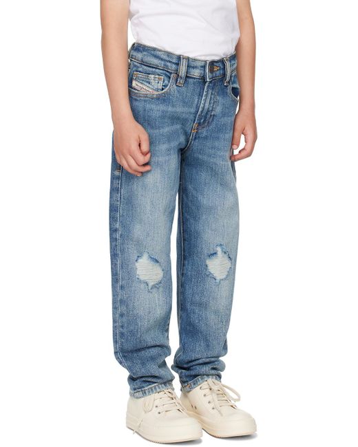 DIESEL キッズ｜ブルー D-Viker-J ジーンズ Blue