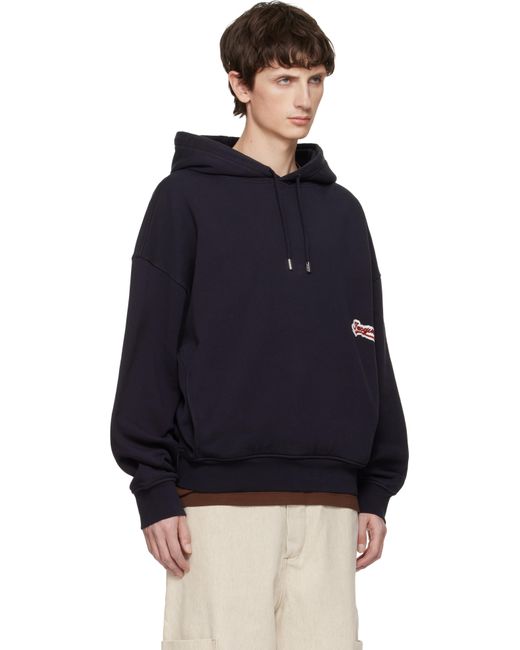 Jacquemus Blue 'The Gio' Hoodie for men