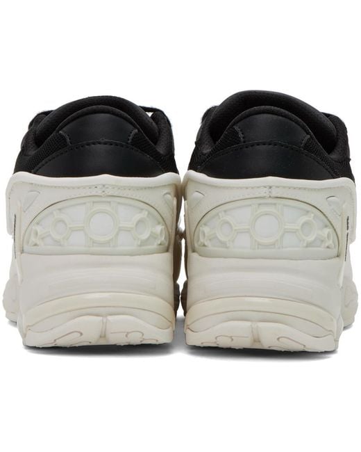 Raf Simons Black & Off-white Pharaxus Sneakers for men