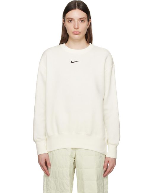 Nike White Phoenix Sweatshirt