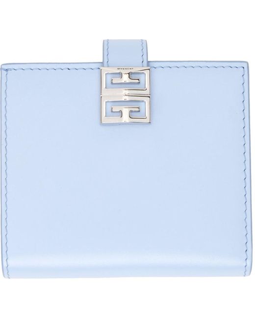 Givenchy Blue Calfskin 4g Wallet