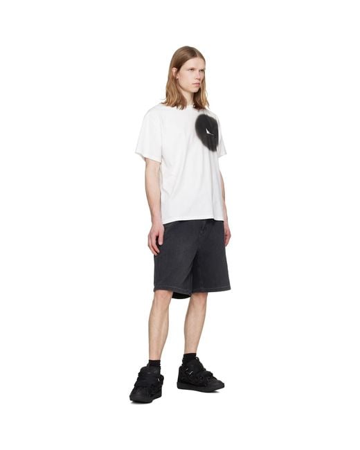 Lanvin Black Curb Sneakers for men