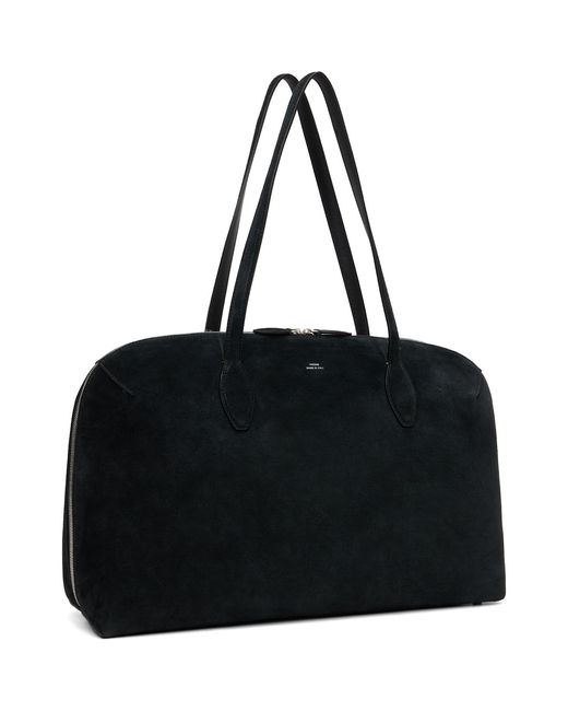 Totême Black Suede Day Tote