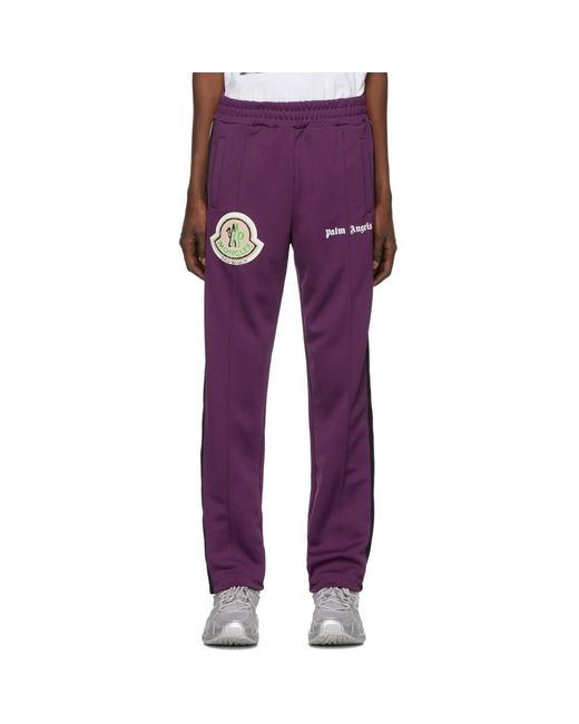 Pantalon de survetement mauve 8 Moncler Palm Angels exclusif a SSENSE Moncler Genius pour homme en coloris Purple