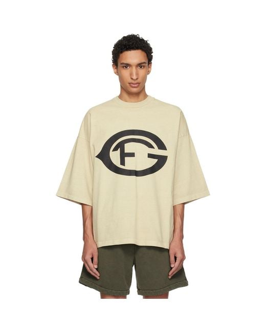 Fear Of God Natural 'Fg 26' T-Shirt for men