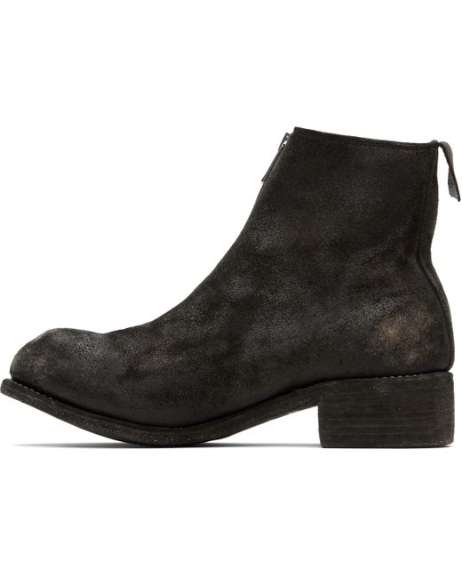 Bottes Pl1_Ru Noires Guidi pour homme en coloris Black