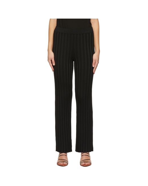 House of Dagmar Black Penelope Lounge Pants