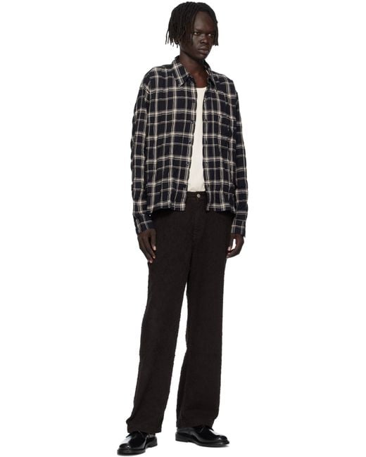 mfpen Black Ssense Exclusive Priority Shirt for men