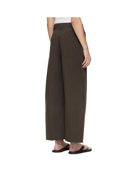 Studio Nicholson Black Levy Trousers for men