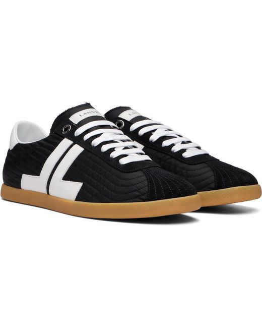 Lanvin Black Glen 2.0 Sneakers for men