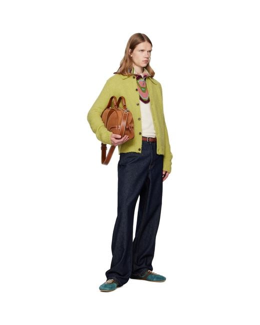 Dries Van Noten Multicolor Wool Zip Collar Scarf for men