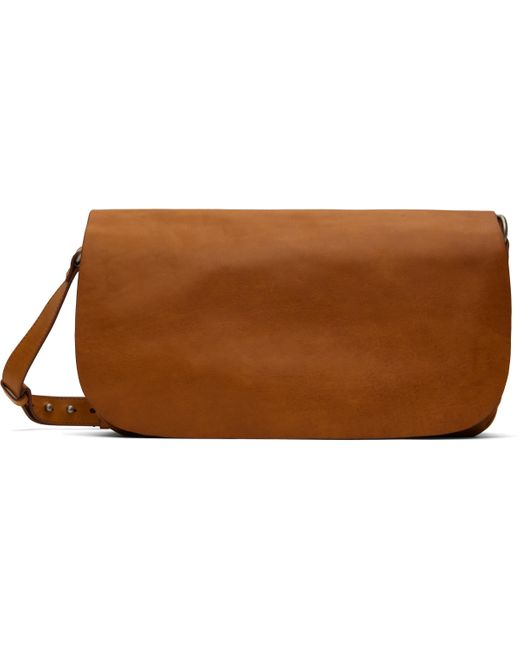 Dries Van Noten Black Tan Leather Bag for men