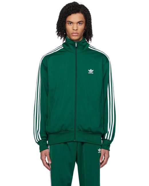 Blouson de survêtement firebird vert Adidas Originals pour homme en coloris Green