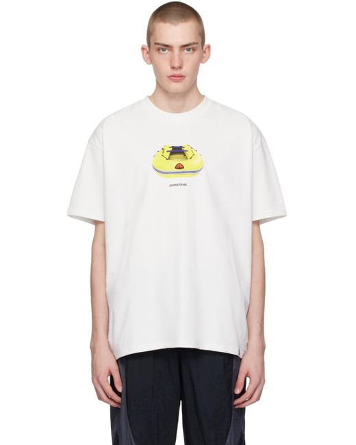 Nike White 'cruise Boat' T-shirt for men
