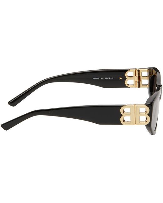 Balenciaga Black Dynasty Dframe Sunglasses for Men Lyst