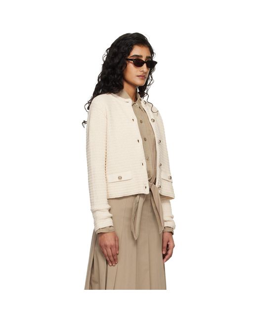 Weekend by Maxmara Natural Off- Vodka Cardigan