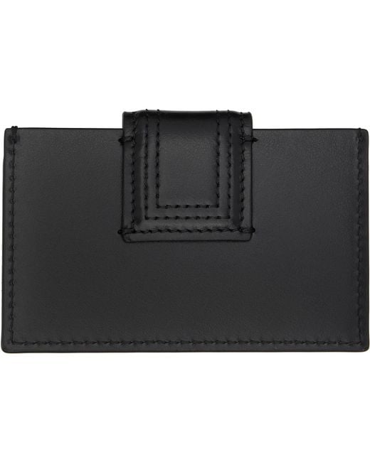 Jacquemus Black 'The Bambino' Card Holder