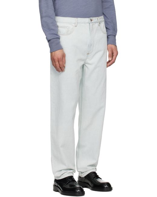 A.P.C. White Martin Jeans for men