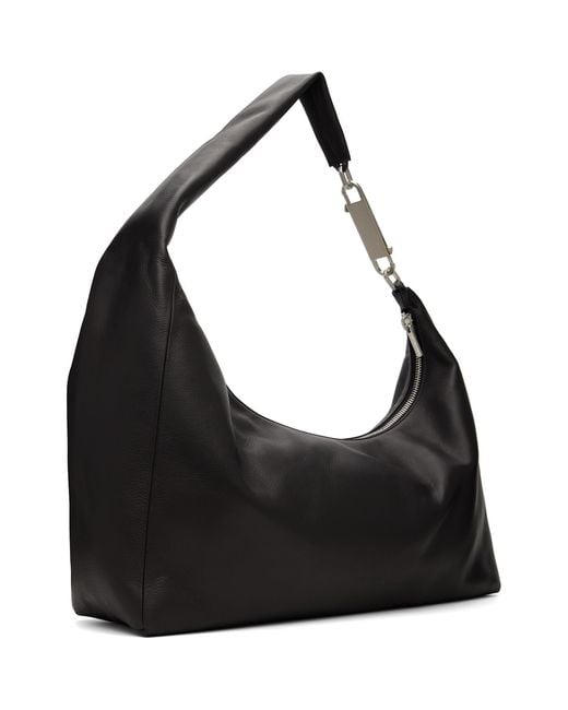 Rick Owens Black Tower Cropped Gemini Bag for men
